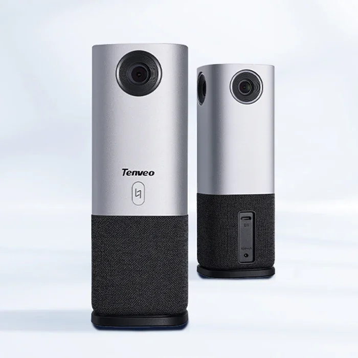 NEW All in One 360 Degree Wide Angle Video Conferencing Camera Support 4K 1080P  Flat Board Play Desktop Audio and Video