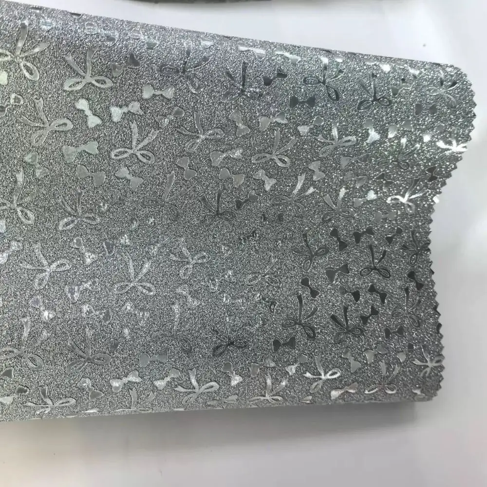 5pcs/set Fuse Beads Silver Glitter Baking Cloth Non Stick Shining Melting Beads Baking Cloth Reusable Heatproof