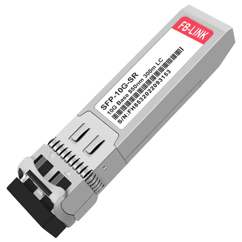 

10G SR SFP+ Module Multi-Mode Duplex LC Transceiver Module 850nm 300m compatible with Cisco Mikrotik Mellanox switch