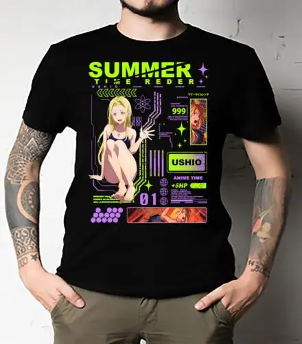 Ushio Kofune - Summer Time Rendering anime T-Shirt Classic Unisex All Size