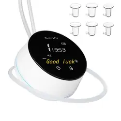 Electric Nipple Corrector for Inverted Nipples Flat Nipple Puller with 3 Size Suction Cups Automatic Short Nipple