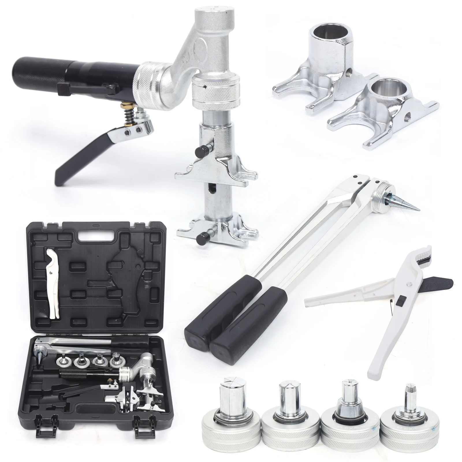 Hydraulisches Gleitmuffen-Crimpwerkzeug 16-32mm 3T Rohraufweiter Presszange für PEX PPR Fußbodenheizung Sanitär – Detail 2