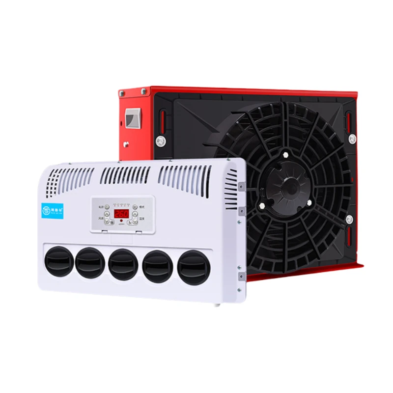 

Intelligent car crane air conditioner omnidirectional air supply to fill your cab with cold air