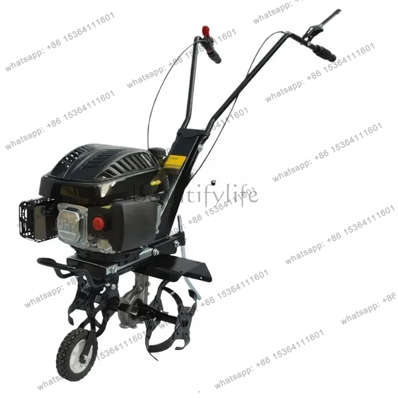 scarifier Orchard vegetable garden cultivator Weeding and soil turning four-stroke micro-tiller
