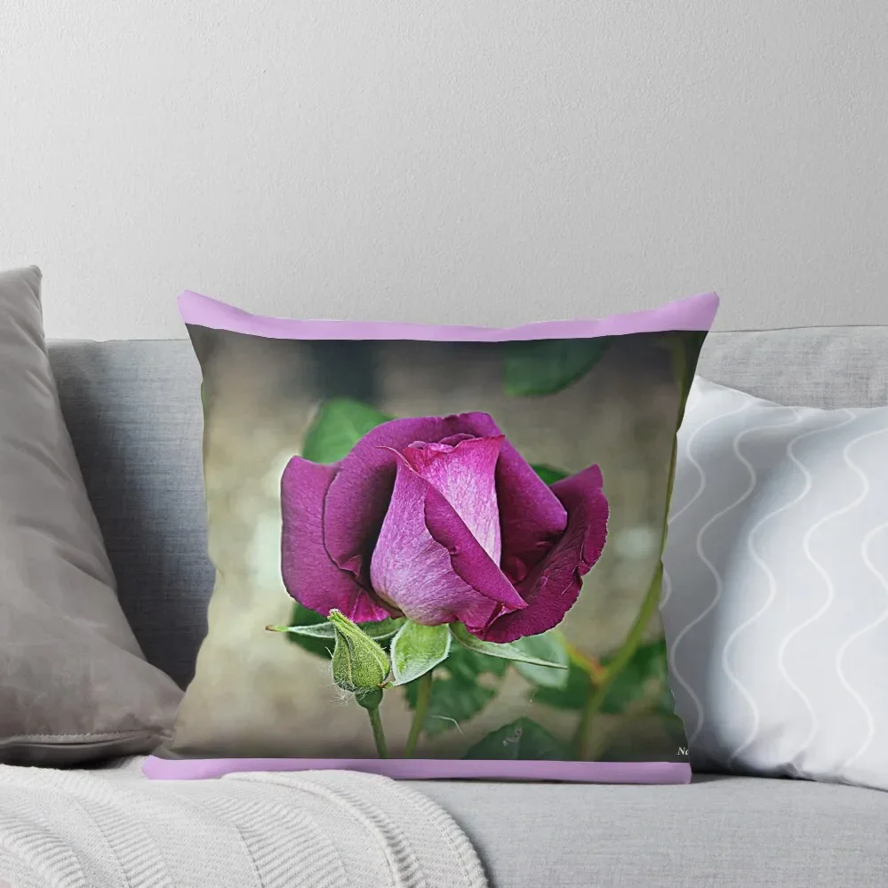 June 1st Rosebud Throw Pillow Sofa Pillow Cover christmas decorations 2025 pillow