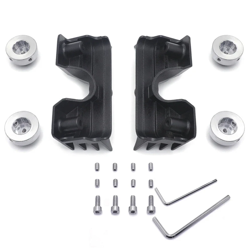 Finned Headbolt Bridge Spark Plug Headbolt Covers For Harley Davidson 2004&up Sportster XL 1200 88