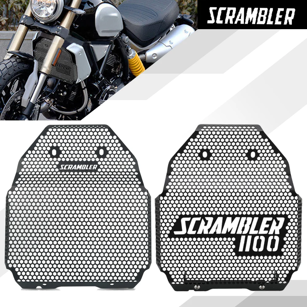 

For Ducati Scrambler 1100 Sport 2023-2022 2021 2020 2019 2018 Radiator Grille Guard oil cooler Cover Motorcycles Scrambler1100