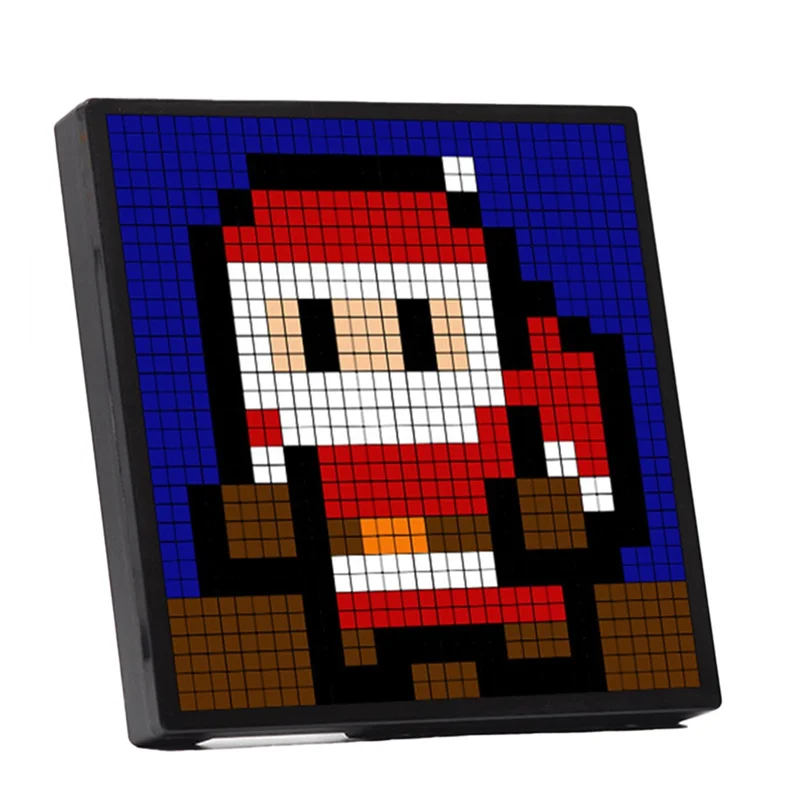 Nightlight Texto Animação Photo Frame LED Pixel Display Programável Smart APP Controle DIY-B91B