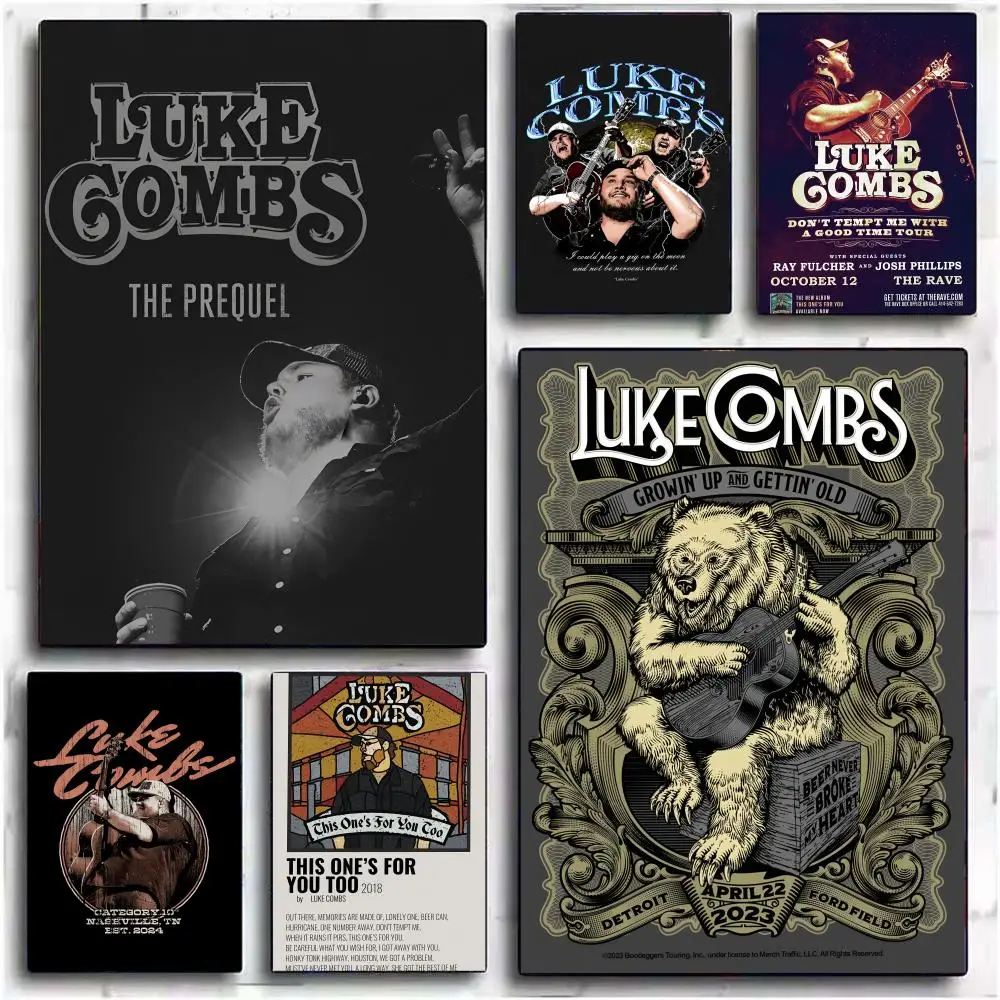 

HoT Singer-L-Lukes C-Combs Poster HD Art Poster for Home Bar Cafe Decor DIY Vintage Print for Office Home on the Wall