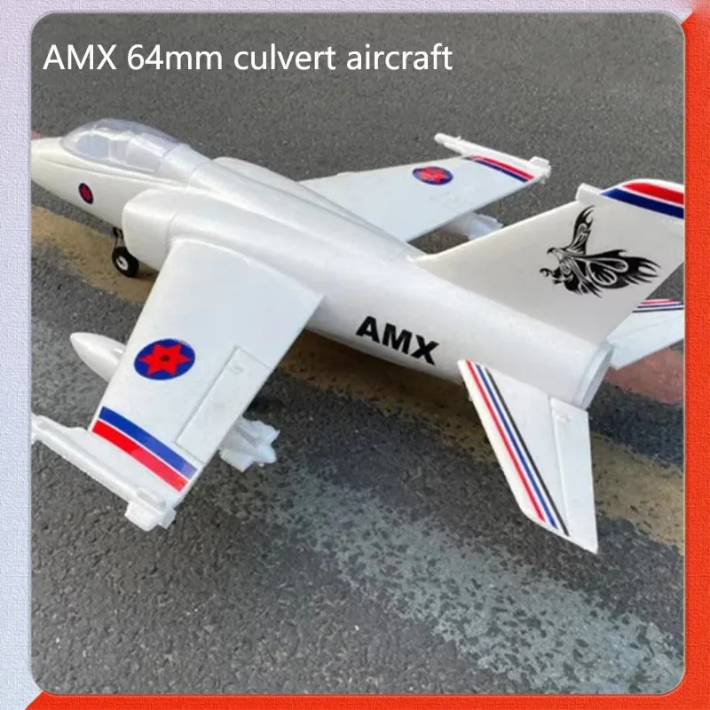 QLQ Large Size 64mm Culvert Remote Control Fighter Epp Foam Fixed Wing Remote Control Aircraft Model Toy Children's Gift