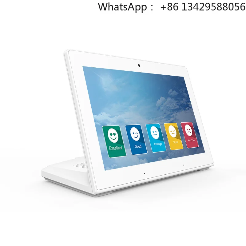 8 Inch Landscape Display L Type Tablet Android AIO Touch Panel Android Tablet for Bank Service Feedback Reviewer