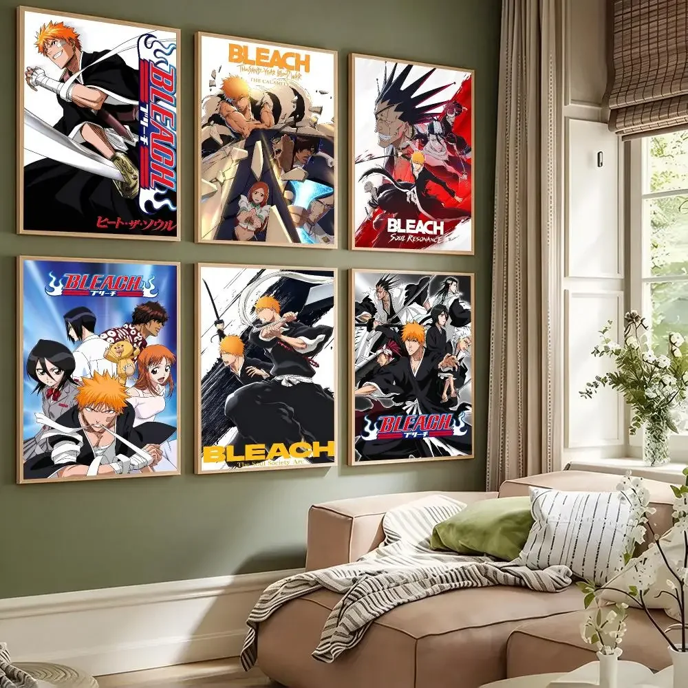 anime BLEACH Thousand Year Blood War The Calamity Poster HD Printing Comfortable and Fresh Style Home Decor Living Room CafeGift