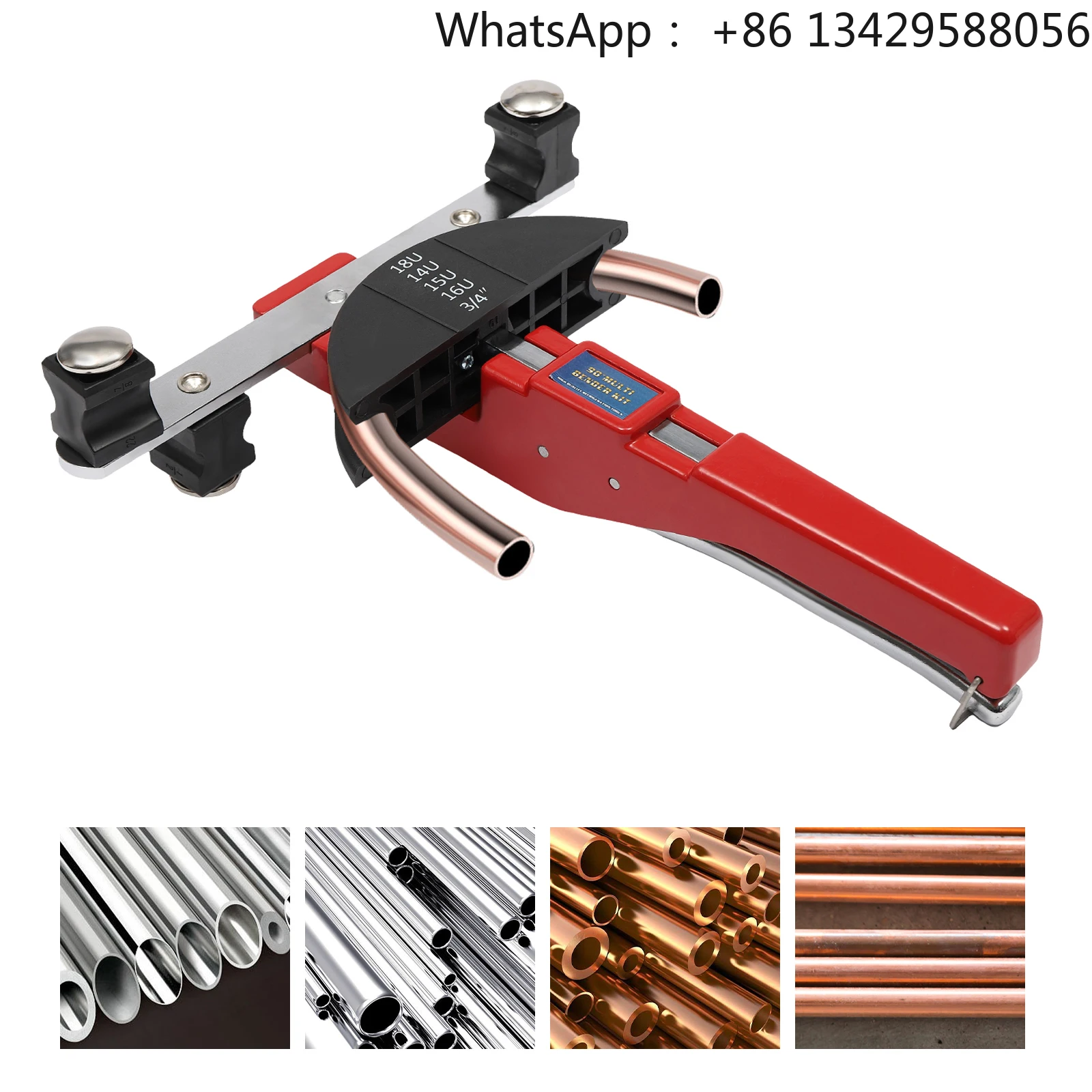 

Juego doblador de tubos manual con diseño resistente al calor, kit completo para tubos de 1/4 a 7/8 de pulgada