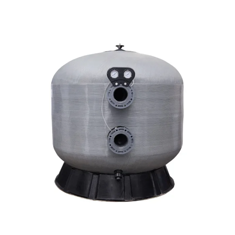 swimming pool filter sand tank, flanged side outlet commercial sand tank, water purification circulation treatment equipment