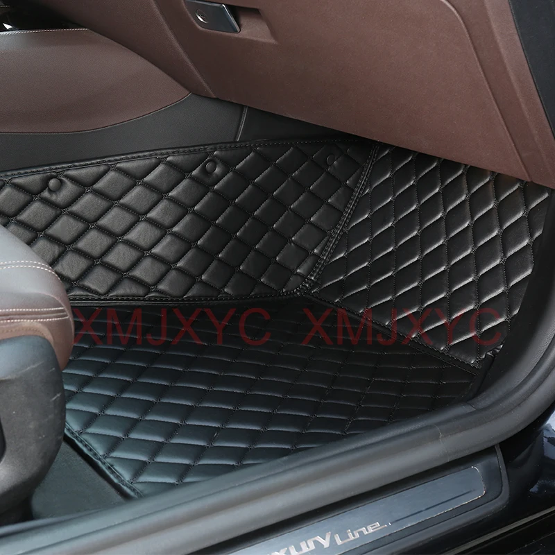 Custom Car Floor Mats for Lexus NX NX260 2022 Year Car Accessories Interior Details Artificial Leather