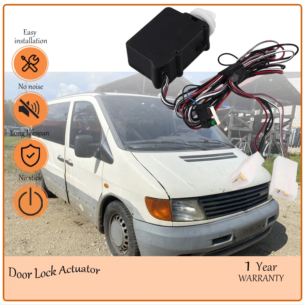 

Door Central Locking Actuator with Car Locks for Mercedes-Benz Sprinter 1996-2006 Vito 1996-2003 OEM 0018002475 2D0959775C