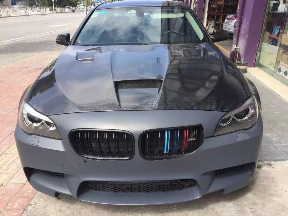 

Suitable for BMW 5 Series F10 Carbon Fiber Cover F10 Combat Hood Headcover Auto Parts