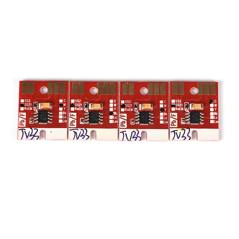 

НОВЫЙ для Mimaki, одноразовые чипы с чернильными картриджами BS4 для Mimaki JV5 JV33 CJV30, эко-сольвентный плоттер, принтер