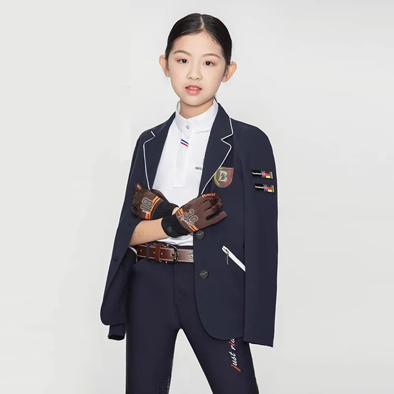 승마 상의, 어린이 승마 재킷, 퍼포먼스 슈트, 장애물 승마복, 대회복, 기사복, 승마복