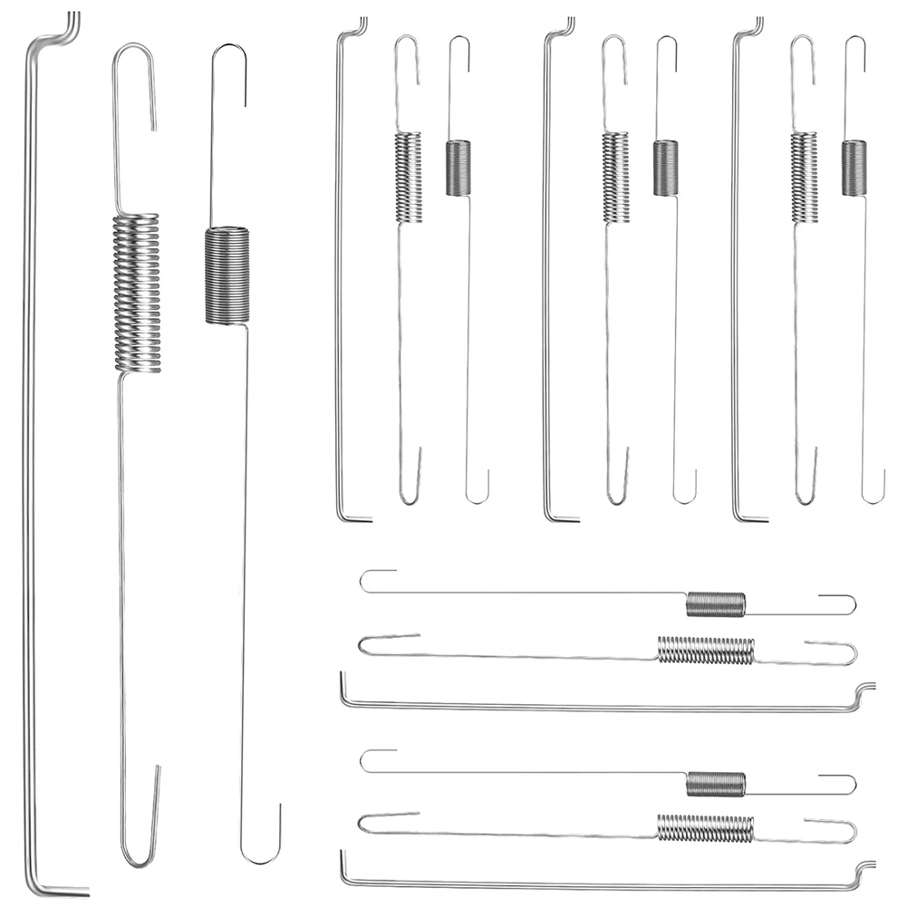 18Pcs Throttle Return Spring Kit Governor Connecting Rod Speed Control Spring for Honda 168F/ GX160/ GX200/ 170F/ GX210