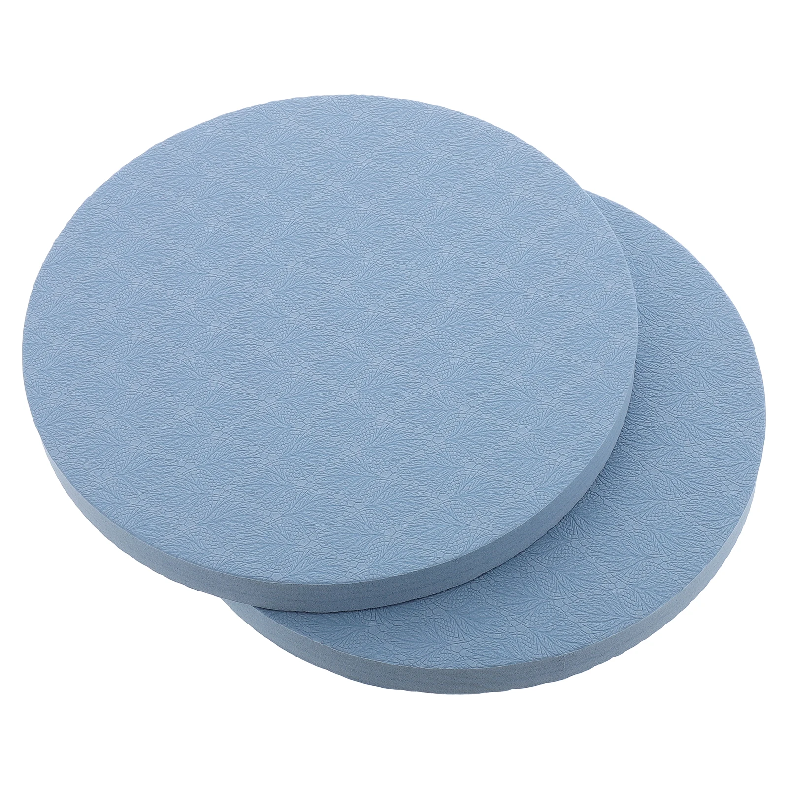

2pcs Yoga Support Mat Thicken Non Slip Cushion Knee Elbow Pad For Exercise Fitness Portable Lightweight Reusable Mat For