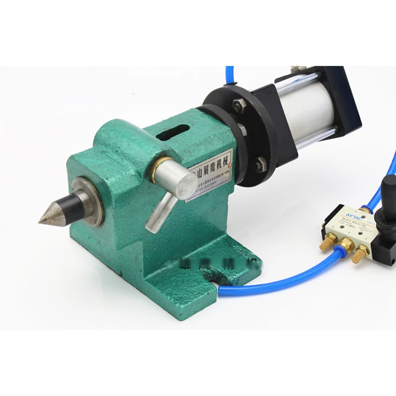 Quick and Easy Instrument Tailstock MT3 Pneumatic Lathe Tailstock Automated Activities with Manual Switch