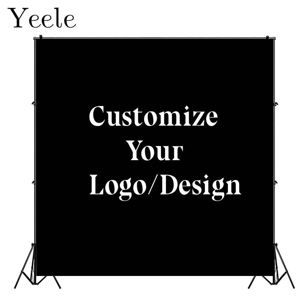 Yeele Quadratischer Fotohintergrund, individueller Hintergrund in mehreren Größen, Fotografie-Requisiten, drucken Sie Ihr eigenes Kunstwerk, personalisiertes Design