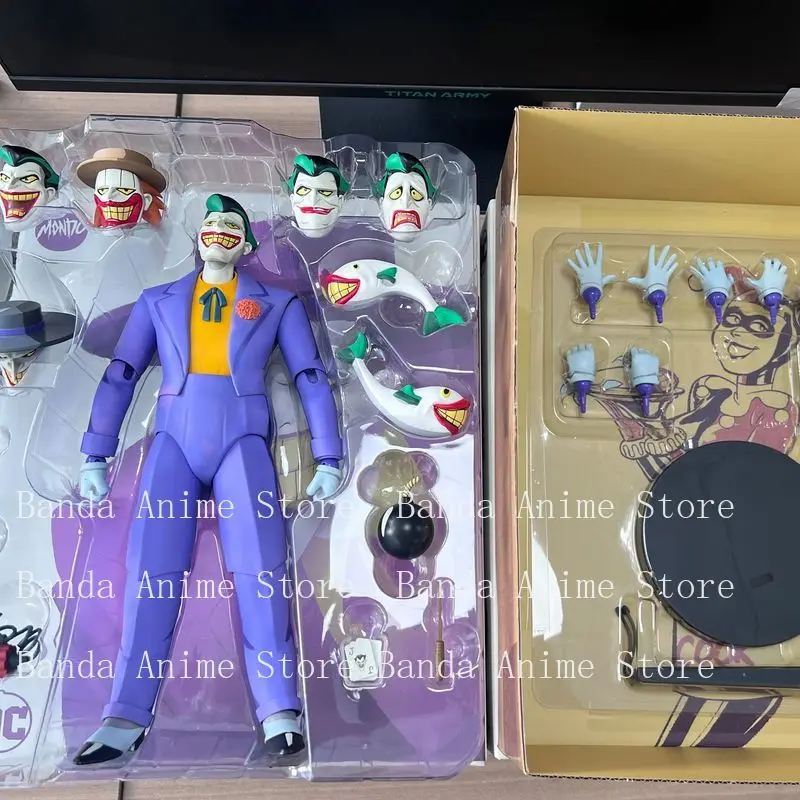 DC Mondo Joker 1/6 30CM Figurka Akcji Batman Animowana Figurka Articulowana - Skala 1:6 12-calowa Wersja Deluxe Kolekcjonerski Prezent Zabawka