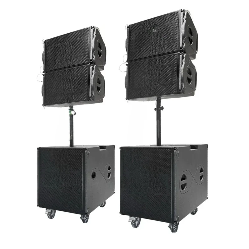 Array Speakers Sound System Outdoor Concert Stage Active Line Array Speakers