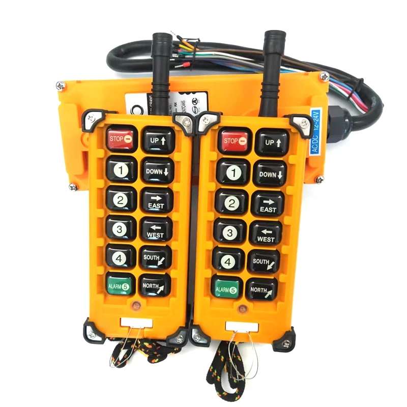 

F23-A++ 2transmitter+1receiver Hoist Crane Radio Remote Control Sysem Industrial Controller