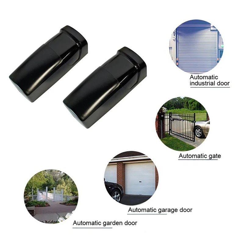 Detector infrarrojo de fotocélula de haz de seguridad con sensor para puerta de garaje/sistema de acceso de puerta batiente/deslizante