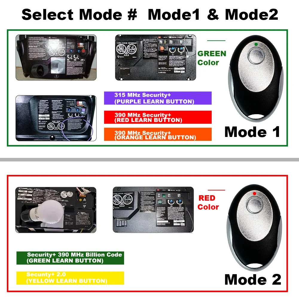 

100% Compatible With 890MAX 893MAX 371LM 377LM 971LM 891LM 893LM 81LM 82LM Garage Remote Control Gate Door Opener