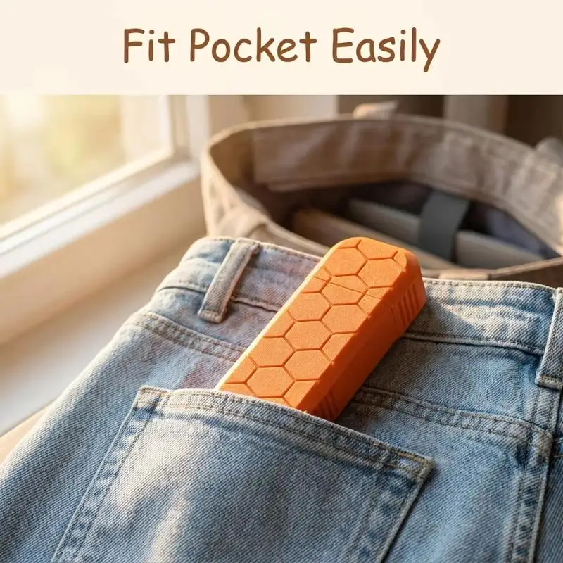 【H】Sliding Open Pill Box Portable Mini 3D Printed Honeycomb Shape Medicine Container For Daily Outdoor Carrying Use