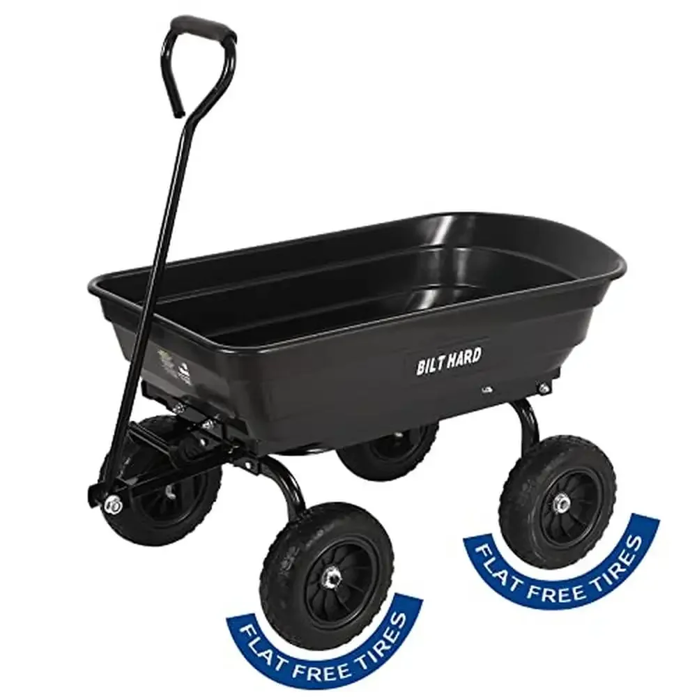 Heavy Duty Poly Garden Cart 10