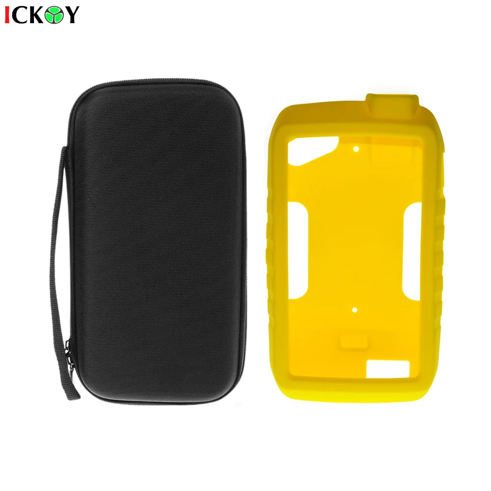 Silicone Case + Portable Carrying Protect Pouch Storage Bag for Garmin Montana 750i 700i 750 Hiking Handheld GPS Accessories