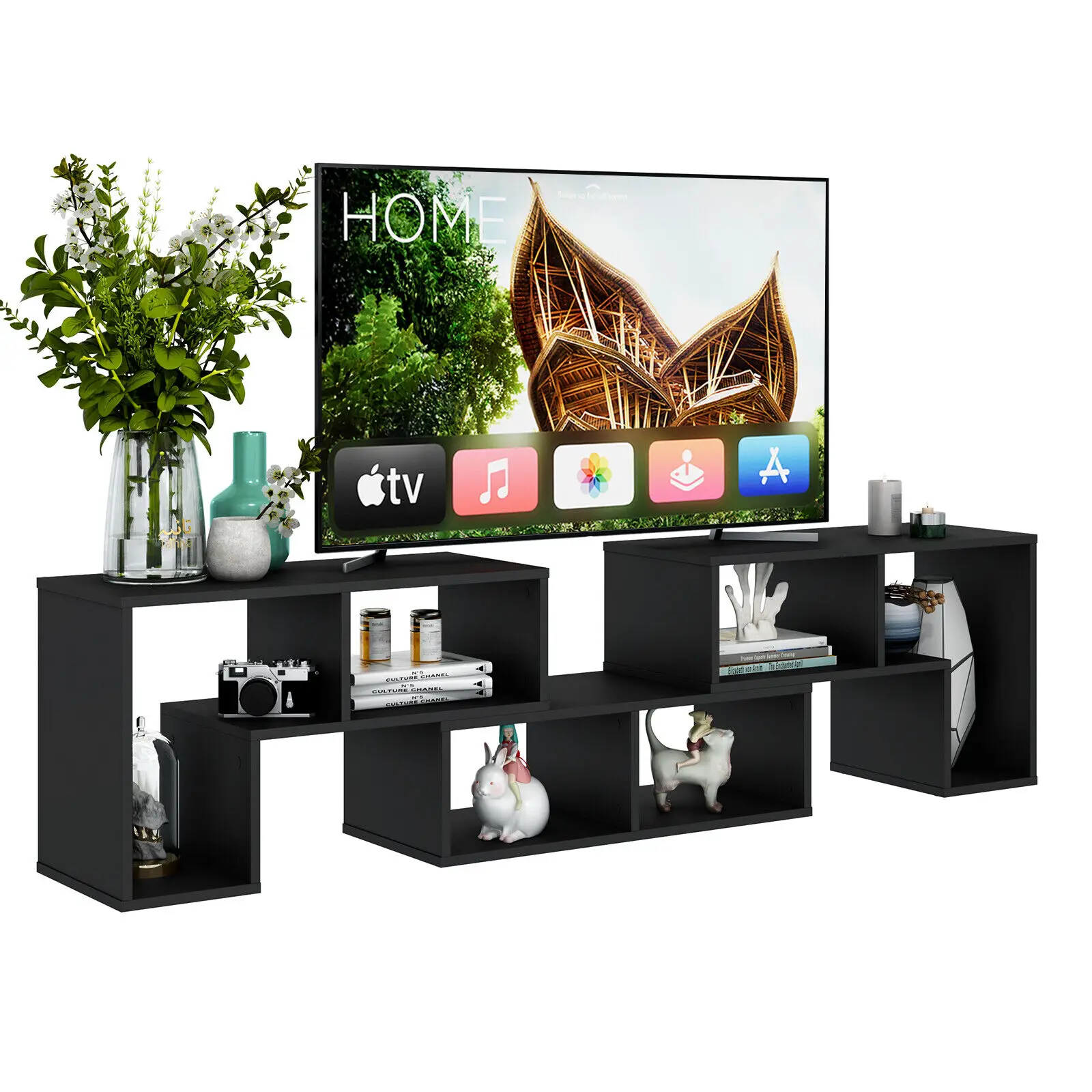 Costway 3 Pcs TV Stand for TV's up To 65