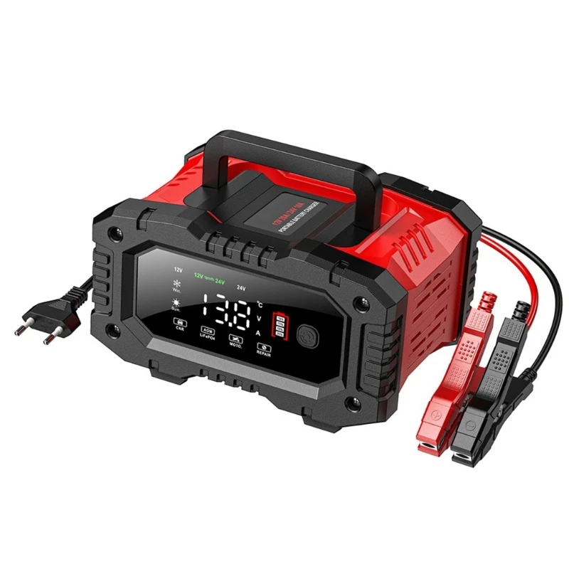 20A Automatic Intelligent Battery Charging 12V Portable Auto Trickle Maintainer