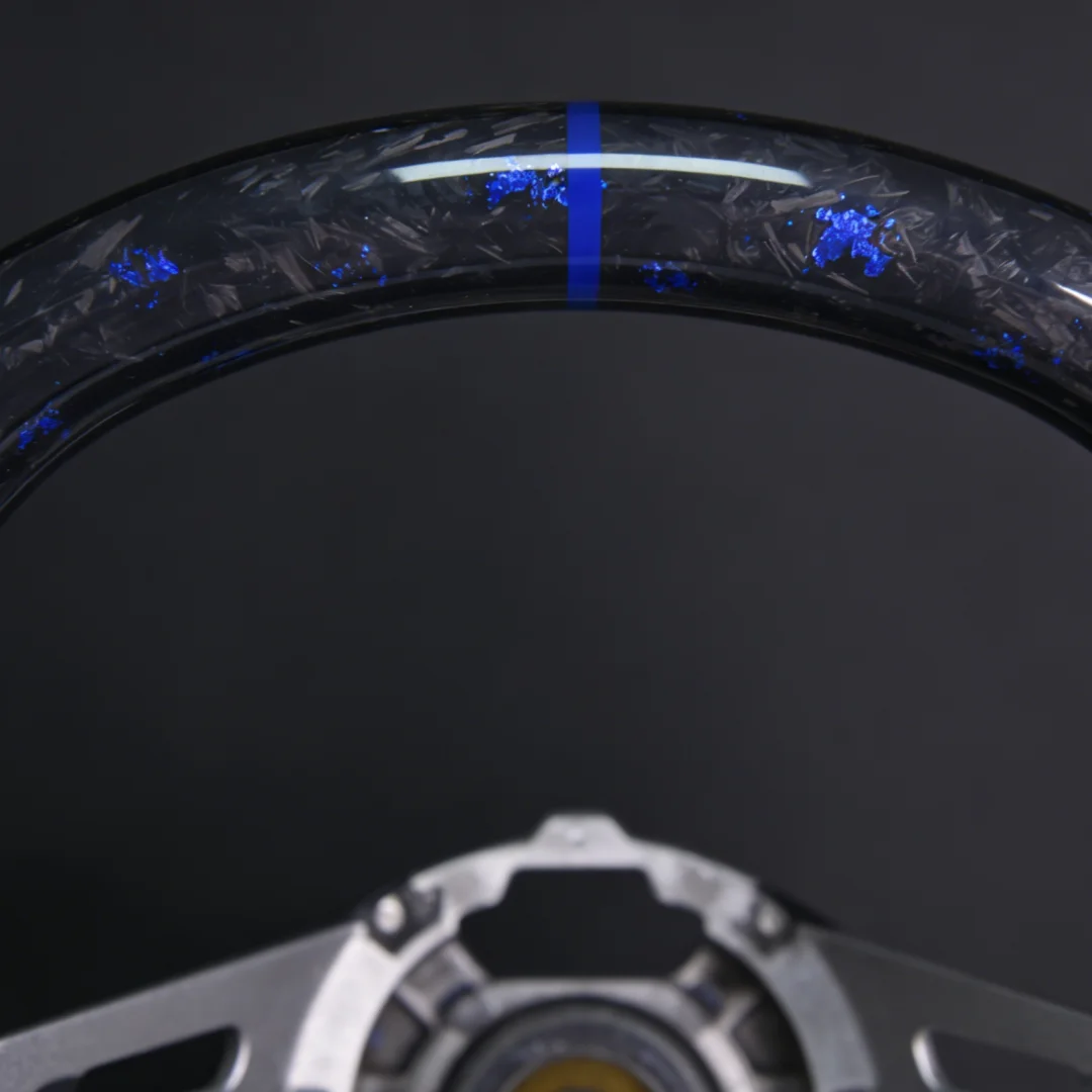 For Ford Mustang 5th Generation S197 2005-2014 GT Coupe GT500 Shelby 302 Customized Forged Carbon Fiber Steering Wheel