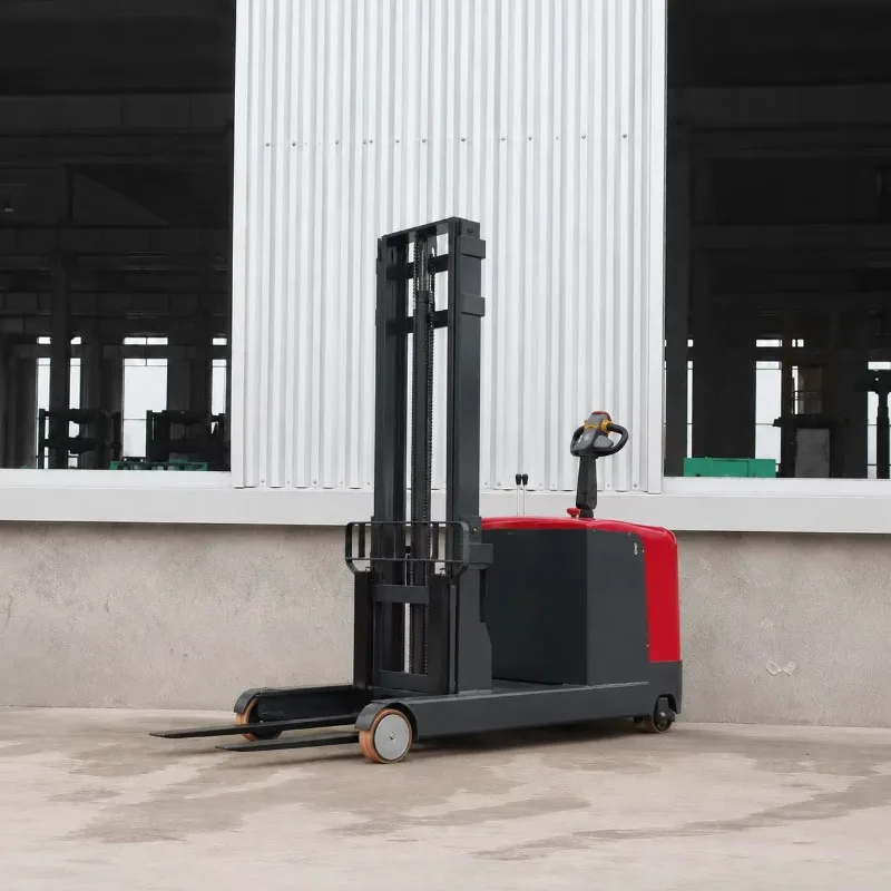 Portable Electric Stackers 1 Ton 1.5 Ton 2 Ton Semi Electric Pallet Stacker for Logistics Handling
