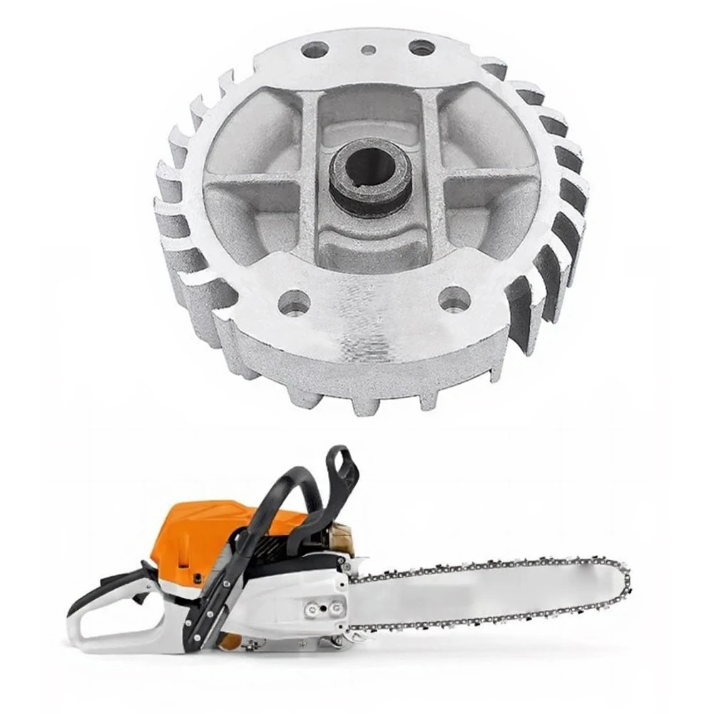 For Chainsaw Engine Repair Flywheel For MS360C Replacement Flywheel For Chainsaw Power Tool Part High-grade Metal Construction