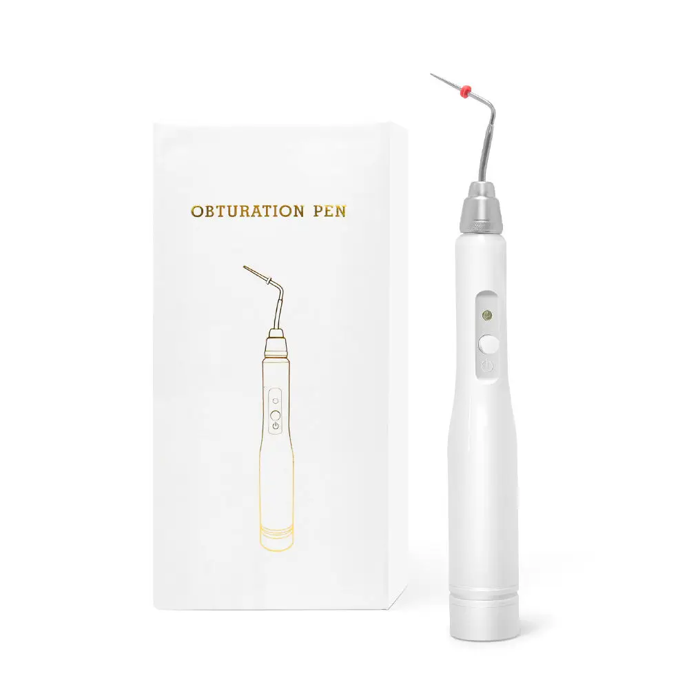 Dental Hot Melt Gutta Percha Obturation System Endo Heated Pen with 2 Tips Hot Melt Filling Dentist Lab Equipments Tools