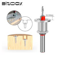 Countersink Drill Bits 8mm Shank Drill Bit Set Screw Woodworking Chamfer Tool Quick Change 2.8mm 3mm 3.2mm 3.5mm 4mm