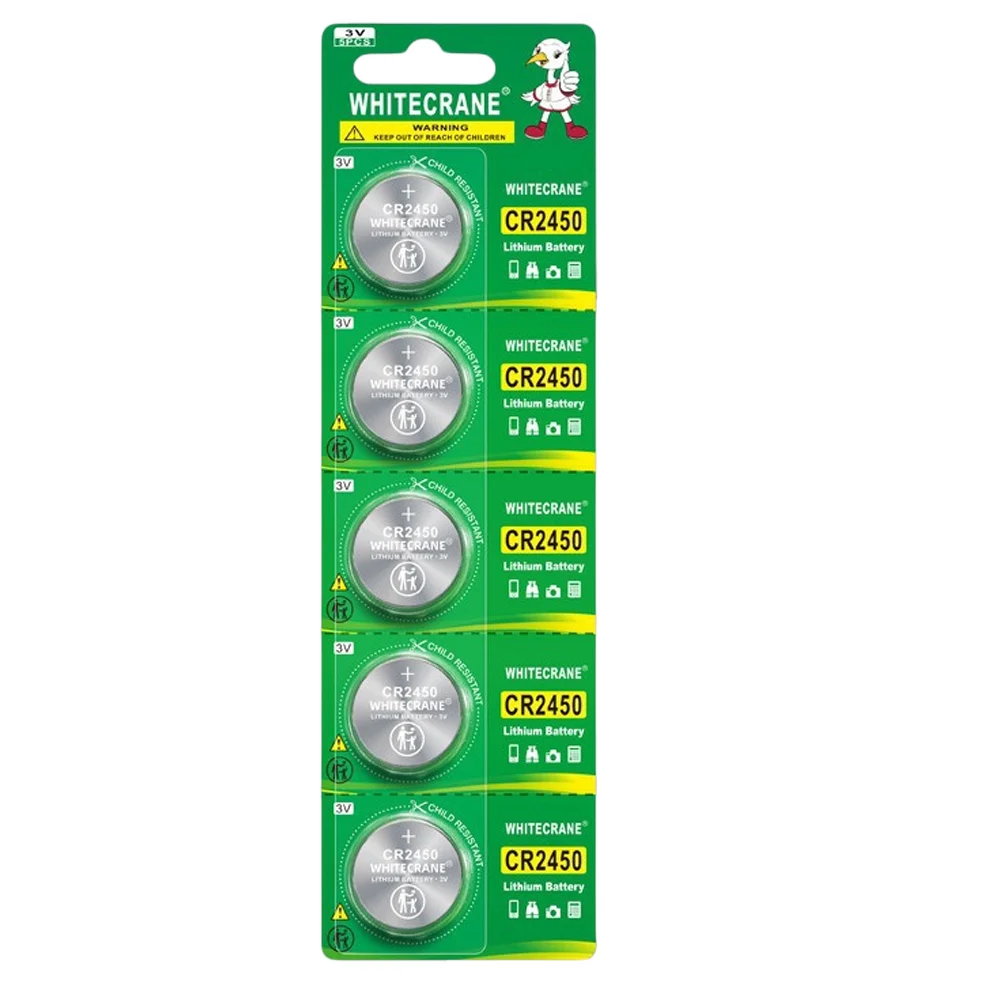 2-30PCS CR2450 3V Lithium Battery DL2450 BR2450 LM2450 KCR5029 For Toy Car Key Remote Control Watch LED Light Button Coin Cells