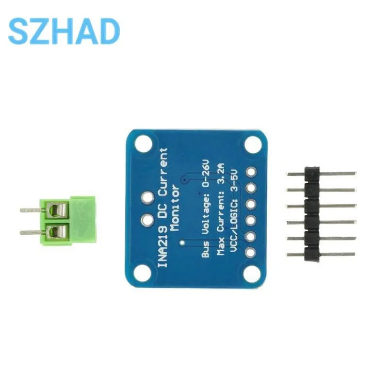 MCU-219 INA219 I2C Interfaces Zero-Drift Bi-directional Current / Power Monitoring Sensor Module