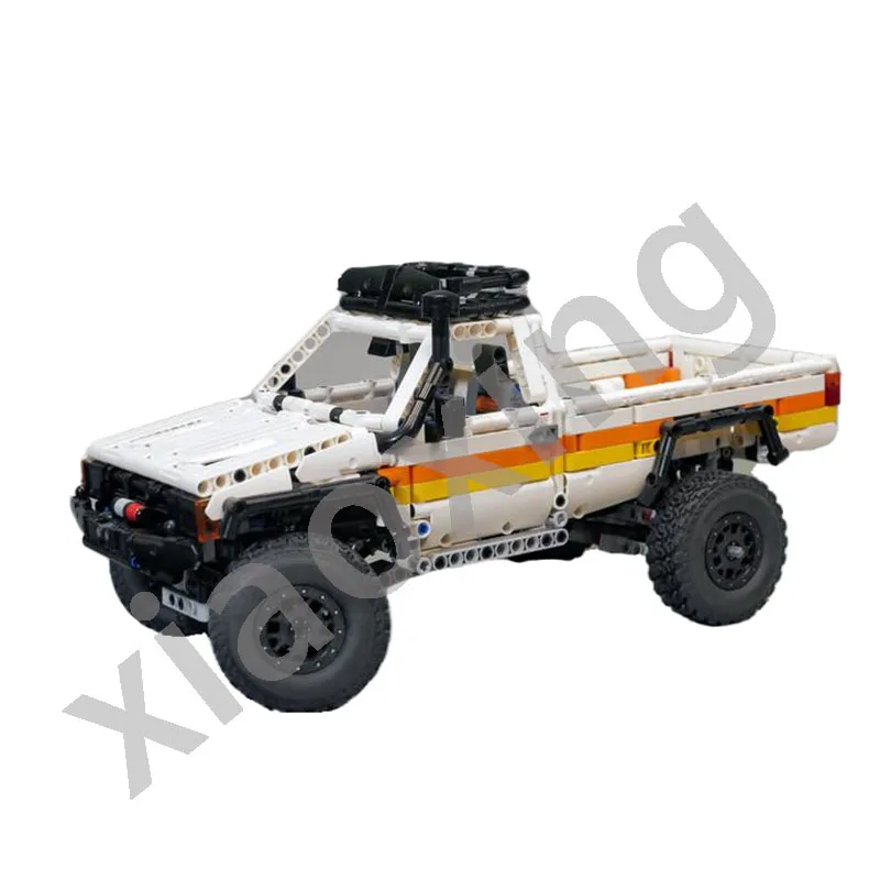 New MOC-127170 off-road vehicle pickup truck climbing truck 1255pcs adult splicing block boy gift assembly model educational toy