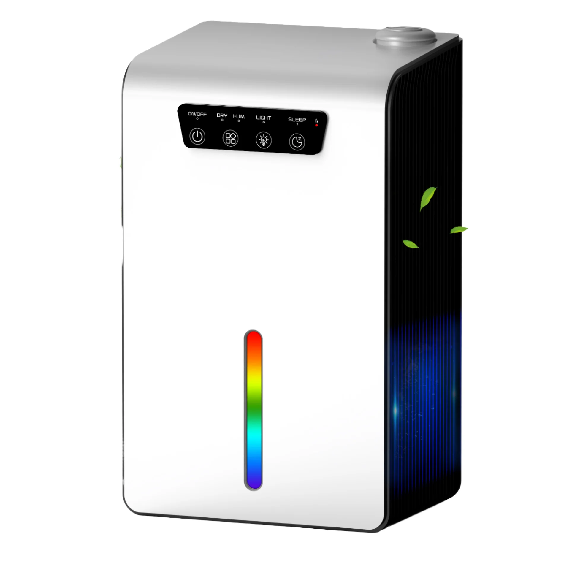 Small Mute Mini Dehumidifier LED Display for Home Office RV Moisture Control New Technology for Bedroom Dehumidification