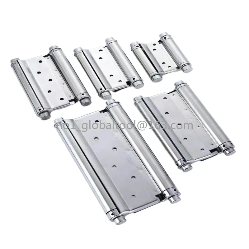 Recinzione per porta libera bidirezionale con chiusura automatica Cerniera dedicata Cerniera a molla doppia aperta in acciaio inossidabile Cerniera per porta bifacciale