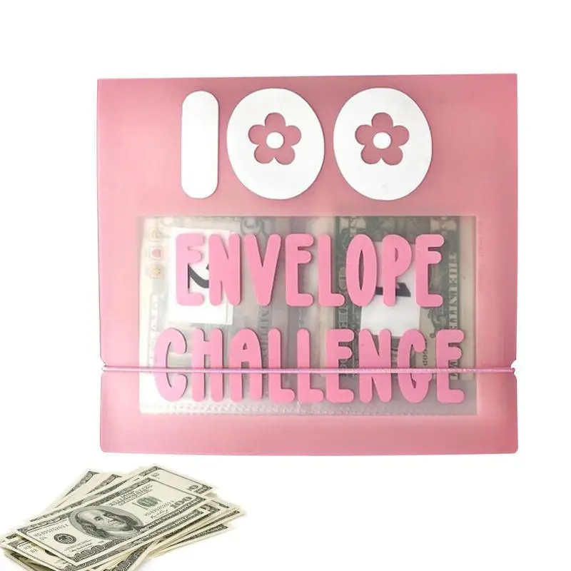 

Budget Book With Cash Envelopes Easy And Fun Way To Save With Budget Binder And Cash Envelopes 100 Envelope Challenge Binder