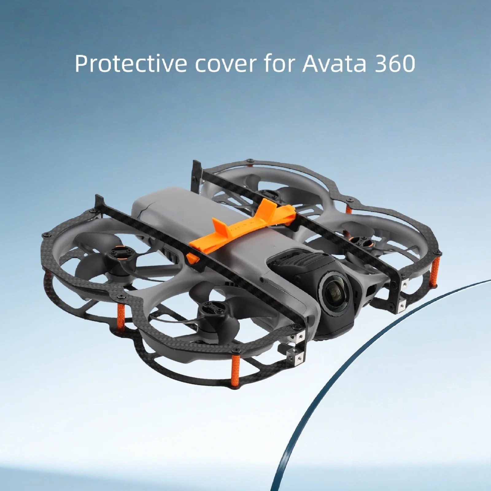 Suitable for DJI Avata 360 all carbon fiber armored anti-collision mecha Protective cover accessories - view 2