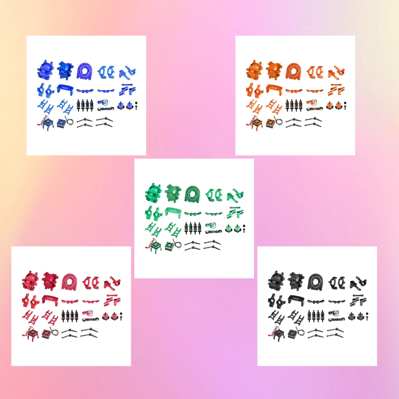 

GPM 4Tec 2.0 Vxl Complete Competition Set For TRAXXAS 1/10 Ford GT 4-TEC 2.0,4-TEC 3.0